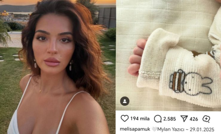 Selfie e post Instagram di Melisa Asli Pamuk