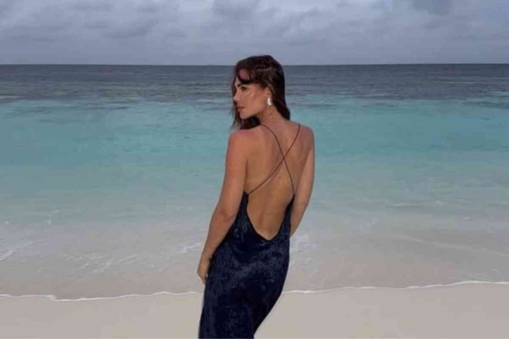 Hilary Blasi alle Maldive