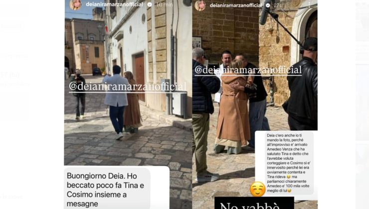 La segnalazione di Deianira su Tina e Cosimo di Uomini e Donne